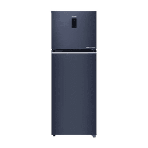 Haier Double Door Refrigerator | 2 Star | 358 L | Graphite Black | HRF-4082BLGKA-P