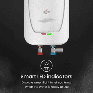 Solarium Neo Instant Crompton Water Heater | 5 L | White