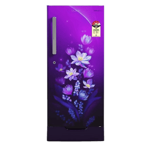 Lloyd Direct Cool Refrigerator | 185 L | 4 Star | Ornate Purple | GLDS204AOPDI