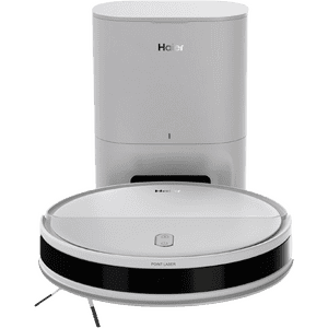 Haier CIVIC X11 PRO Robotic Floor Cleaner | WiFi Connectivity | Google Assistant and Alexa | White
