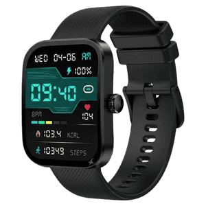 Fastrack Revoltt FS3 Smartwatch | Free Size | BT Calling | Black