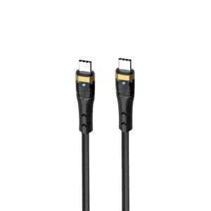 Salpido Crystal Series Type C to Type C Data Cable | Black | SDC 44C-C