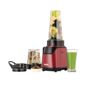 USHA Nutrimagna Pro Blender | 600W | Stainless steel blades | Maroon