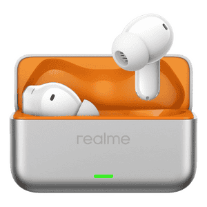 Realme Buds T500 Pro TWS Earbuds | Adaptive Noise Cancellation | Orange Mint | RMA2502