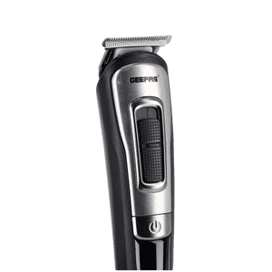 Geepas 5 Heads Grooming Kit Prefect for Home Salon and Professional Styling | Black and Silver | GTR57527ID