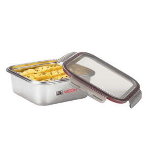 Milton Modulo Steel Square Container 2500 | Silver