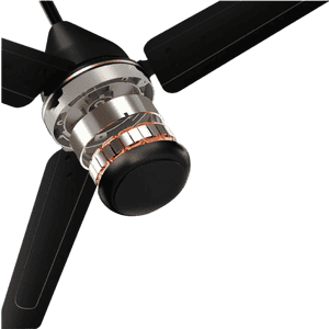 Crompton Energion Elevate 1200mm BLDC Ceiling Fan | 32 W | Matt Black