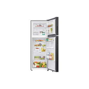 Samsung Frost Free Double Door | 330 L | 3 Star | Black Caviar Matt | 2026 Model | RT34HG5A43B1HL