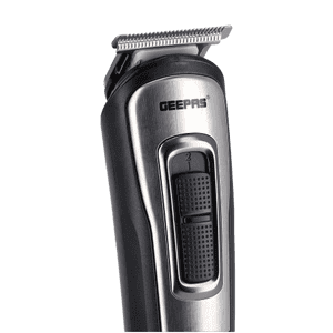 Geepas 5 Heads Grooming Kit Prefect for Home Salon and Professional Styling | Black and Silver | GTR57527ID