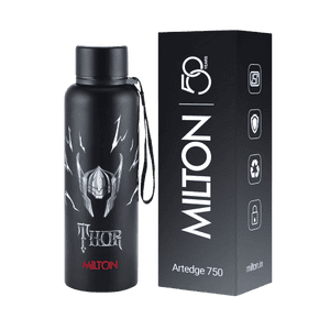 Milton Marvel Artedge 750 Insulated Flask | 725 ml | 24 Hr Hot and Cold | Leak Proof |  Assorted Colors