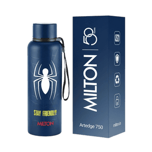 Milton Marvel Artedge 750 Insulated Flask | 725 ml | 24 Hr Hot and Cold | Leak Proof |  Assorted Colors