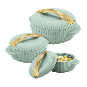 Milton Oyster Reg Set Insulated Casserole | Easy to Carry | Multicolor