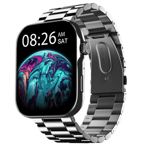 Noise ColorFit Ultra 3 Smartwatch with Bluetooth Calling | AMOLED Display | Glossy Silver