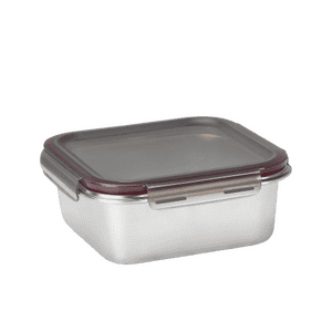 Milton Modulo Steel Square Container 2500 | Silver