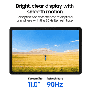 Samsung Galaxy Tab A11+ Gaming Tablet | Wi-Fi+5G | 6 GB | 128 GB | Gray | NM