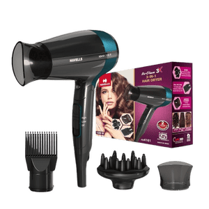 Havells Styling 3 in 1 Hair Dryer | 1200W | Multicolour | HD4161