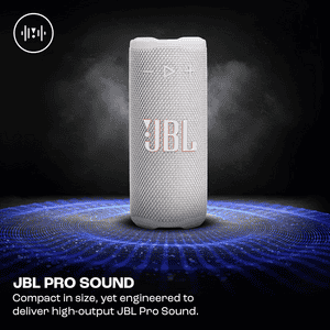 JBL Grip Wireless Portable Bluetooth Speaker | IP68 waterproof | White | JBLGRIPWHT
