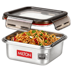 Milton Modulo Steel Square Container 450 | Silver