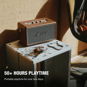 Marshall Kilburn III Portable Bluetooth Speaker | Brown | MS-KLBN3-BRWN