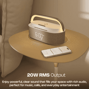 ZEBRONICS Zeb EchoGlow Bluetooth Speaker |  20W RMS | RGB Lights