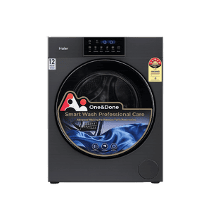 Haier Front Load Washing Machine | 12 Kg | 5 Star | Black | HWD120-DM14F17BKU1
