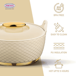 Asian Gold Majestic Insulated Casserole | 3500 ml