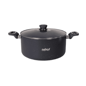 Nolta Aluminium Granite Biriyani Pot | 24CM | Multicolour