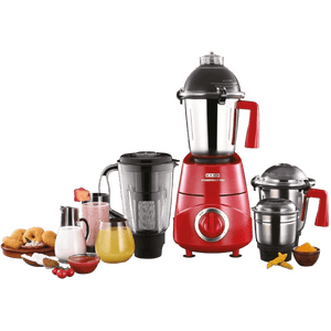 Usha Thunderbolt Pro Mixer Grinder | 1000 Watt | 4 Jars | Multicolour