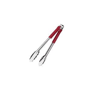 Tramontina Utilita stainless steel tong | red rubber handle