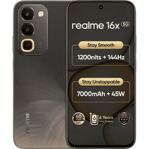 Realme 16X 5G | 4 GB | 128 GB | Endurance Brown