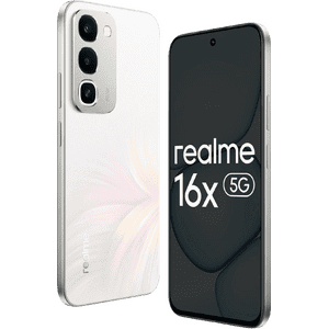 Realme 16X 5G | 6 GB | 256 GB | Glory White