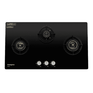 Crompton Hob Viona | 78 cm | 3 Burner | Black | VNDC783-MBL