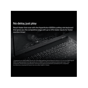 HP OMEN Gaming Laptop | AMD Ryzen 7 | 24GB | 1TB | Windows 11 Home | Black | 15-GB0038AX