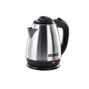 Usha Stainless Steel Electric Kettle | 1200 W | 1.5 L | Silver and Black