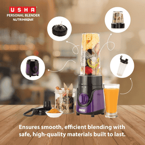 Usha Nutrimagna Blender | 350 W | Lavender