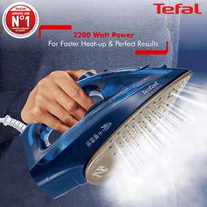 Tefal Maestro Plus Steam Iron Box | 2200 W | Blue