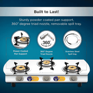 Butterfly Magnum Lpg Stove | 3 Burner