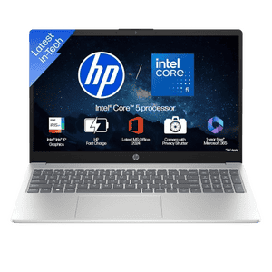 HP 15 Laptop | Intel Core 5 120U | 8GB | 512GB | Silver | 15-FD1444TU