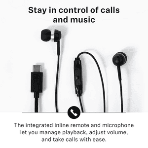 Sennheiser CX 80U Wired Type C Earphone | Black