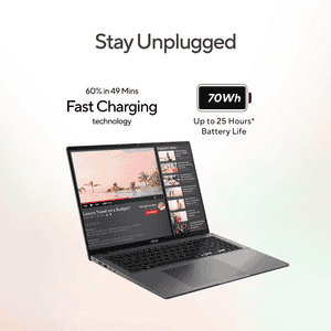 ASUS Vivobook S16 | Intel Core Ultra 5 325 | 16GB | 512GB | Matte Gray | S3607AA-SH086WS