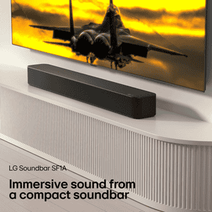 LG SF1A Compact Size Soundbar | 2.0 Channel | 40W | Black