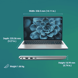 Dell 15 Thin and Light Laptop | Intel Core Ultra 7 | 16 GB | 512 GB | Windows 11 Home | Platinum Silver | CD15260CTOH5RINS1