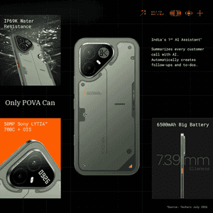 Tecno Pova 8 Pro 5G | 256 GB | 8 GB | Tundra Green