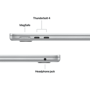 Apple MacBook Air M5 Chip Laptop | 16 GB | 512 GB | Silver | MDH74HN/A | NW