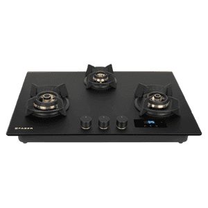 Faber Innova Hob | 3 Burner | Black | INNOVA 753 BR AI FFD