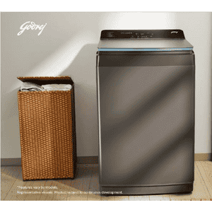 Godrej Top Load Washing Machine | 12 kg | Glacial Grey | WTEON RHN 12 5.0 FEFH A GLGR