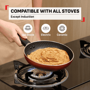 Tefal Simply Chef Fry Pan | Easy Cooking and Cleaning | 28 cm | Rio Red
