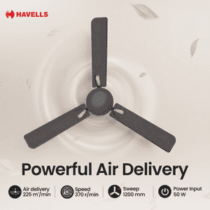 Havells Exter Neo Ceiling Fan | 1200 mm | Smoke Brown Cola