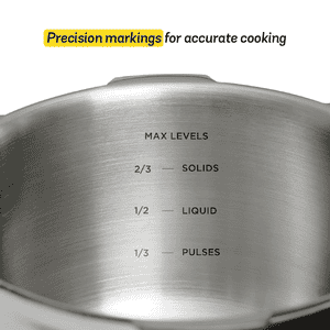 Meyer Stainless Steel Induction Pressure Cooker | 3 L
