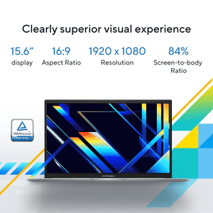 ASUS Vivobook 15 Thin and Light Laptop | Intel Core 3 | 8 GB | 512 GB | Windows 11 Home | Cool Silver | X1504VAP-IN005WS